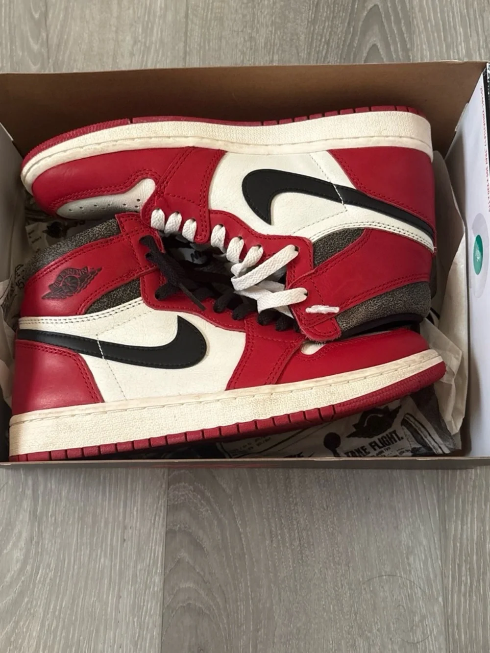 Jordan 1 Retro High OG chicago ‘Lost & Found’' sneakers #jordan #bred
